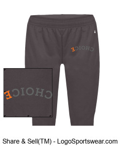 CHOICE Ladies Trainer Pants - Gray Design Zoom